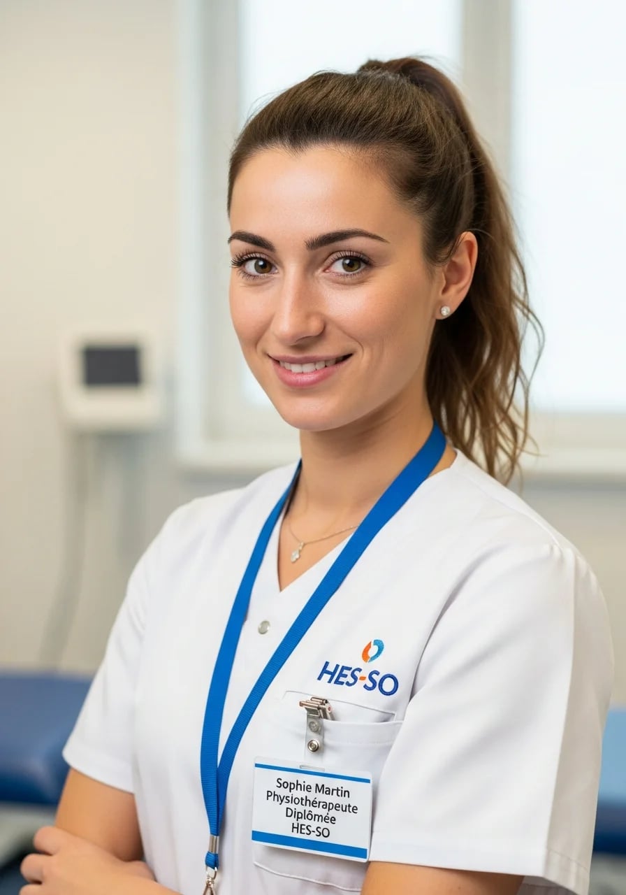 Sophie Martin, kinésithérapeute à Vevey